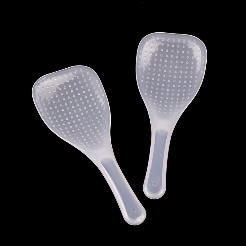 Cuchara de arroz ABS antiadherente ambiental, herramienta de cocina especial, cucharas de cocina, cucharón de sopa, cucharón de la vajilla, vajilla, cocina de arroz, 2 uds.