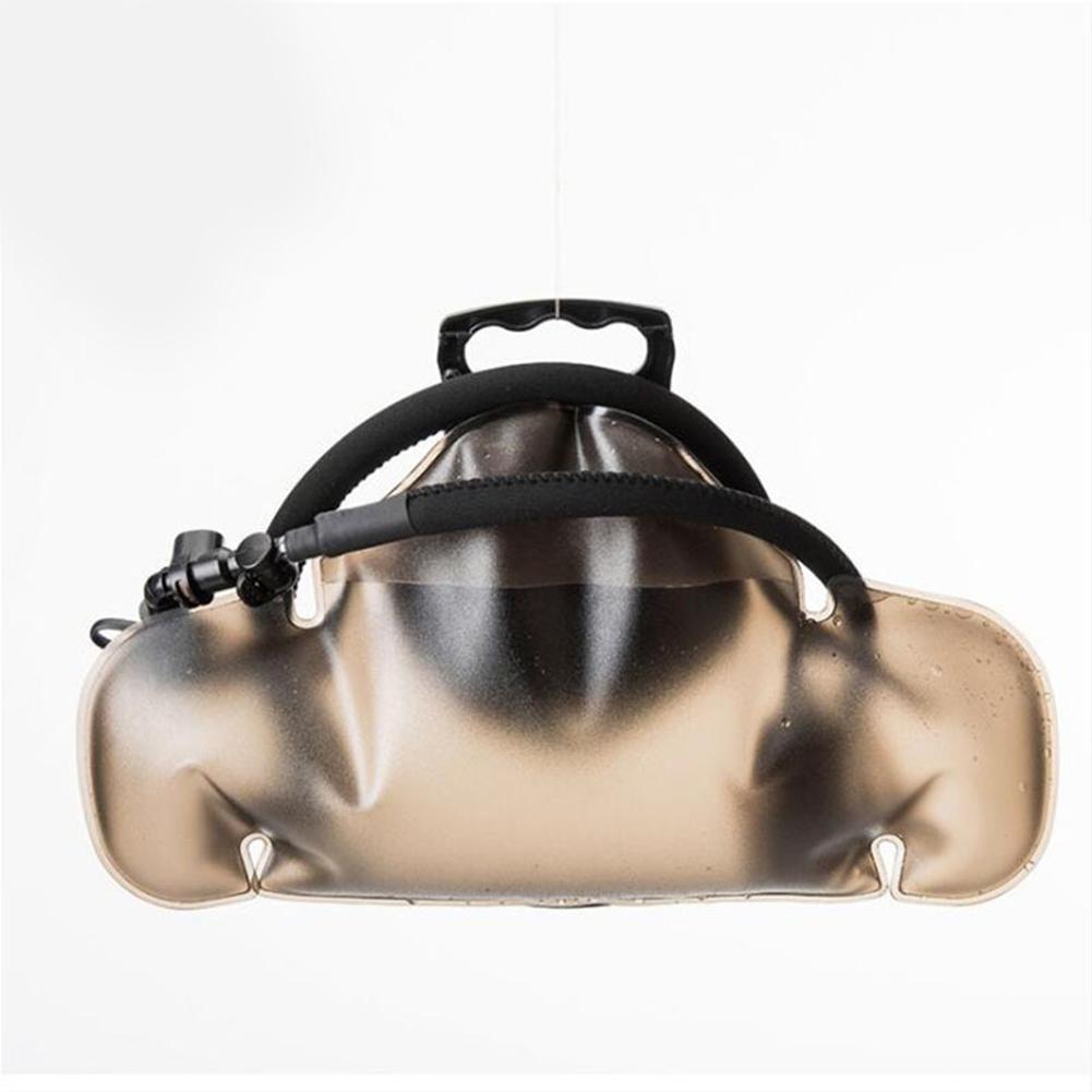 draussen Klettern TPU Wasser Tasche Crus-widerstand Verdicken Reiten Wasser Sack 1,5 L Tragbare Faltbare Wasser Tasche