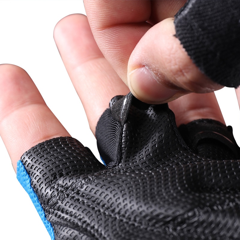 ROCKBROS Summer Shockproof Cycling Gloves Half Finger Outdoor MTB Road Bike Bicycle Gloves Sports Gym Mitten for Men Women