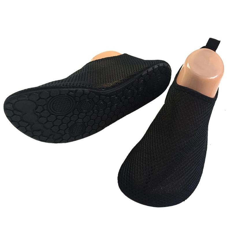 Zapatos de agua planos Unisex para adultos, zapatos de playa con cojín suave para natación al aire libre, zapatos elásticos para buceo en la costa, zapatos para amantes del agua para baile