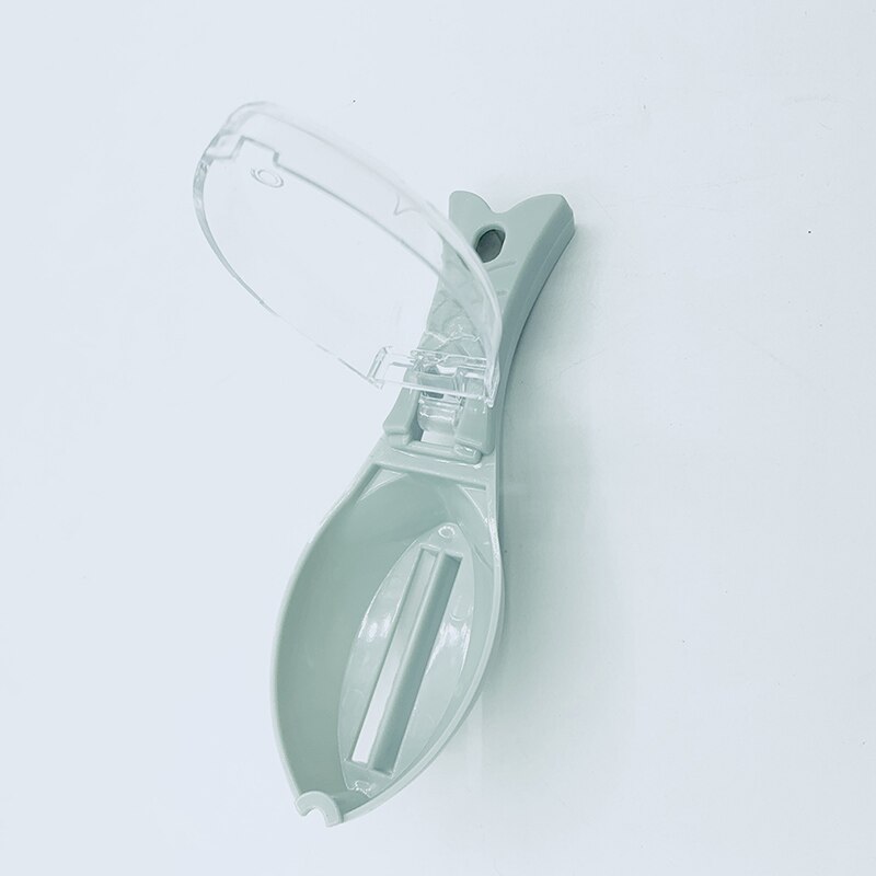 Schubben Met Deksels Schrapen Vis Huid Borstel Schrapen Schaal Borstel Vis Scaler Vis Schaal Artefact Schraper Vis Cleaning Tools: blue