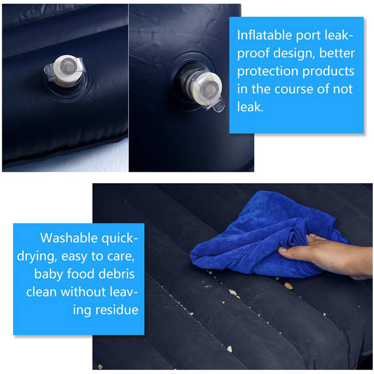 Opblaasbare Auto Matras Opblaasbare Auto Multifunctionele Auto Opblaasbare Bed Auto Accessoires Opblaasbare Bed Reizen Goederen Met Pillo