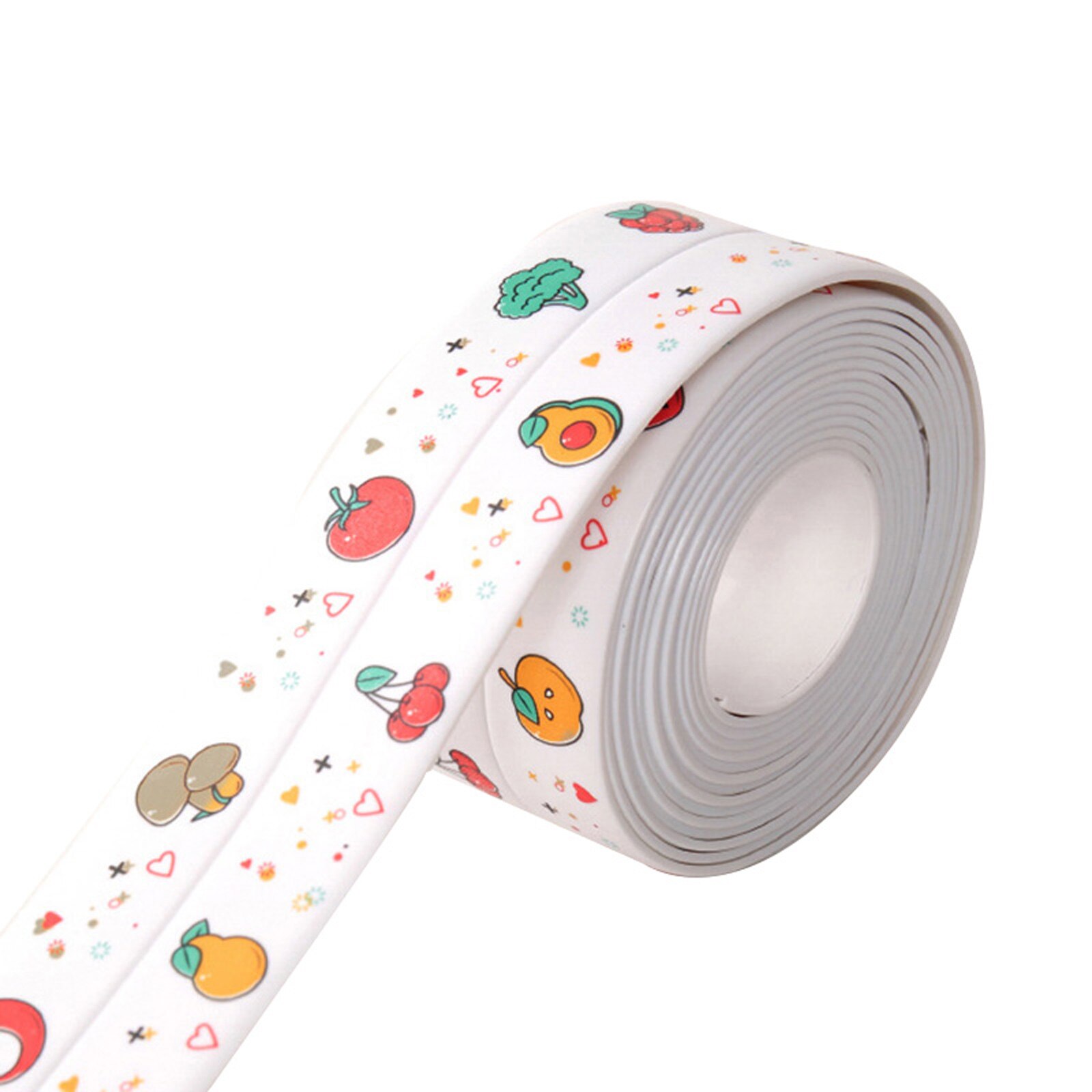 38MM Caulk Strip For Bathtub Bathroom Caulk Tape Self Adhesive PVC Waterproof Sealing Tape Edge Protector For Kitchen JA: White D