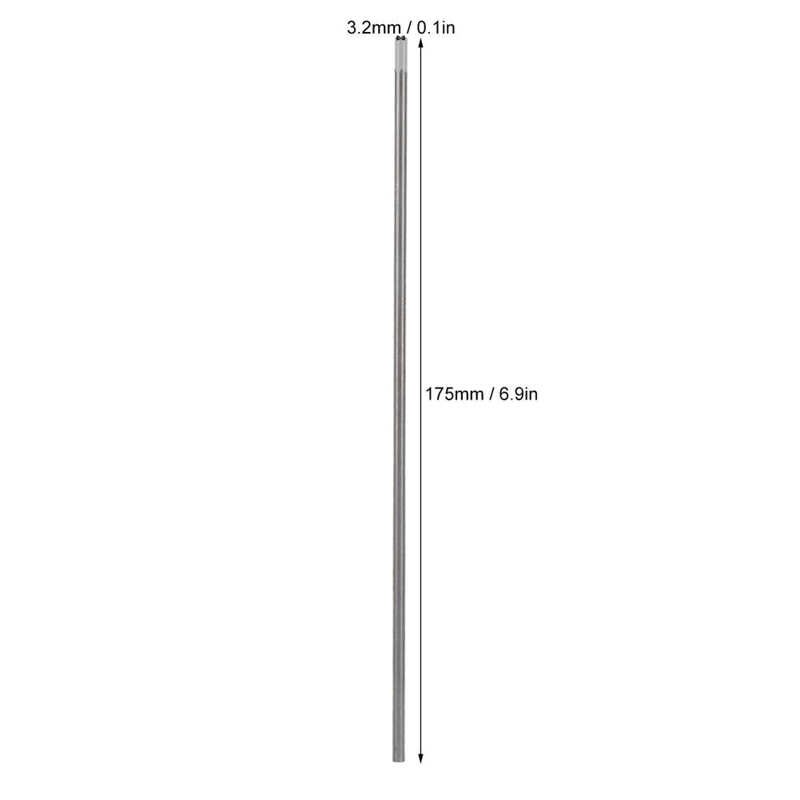 10Pcs Tungsten Electrodes Welding Electrodes WC20 3.2x175mm Cerium