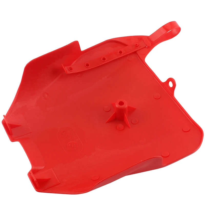 Placa de identificação frontal de plástico, capa de para-lama, carenagem para honda crf70 90 110 150 dirt pit bike motocross placa de identificação frontal