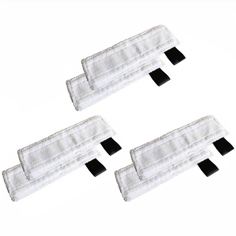 Replacement Steam Mop Cloth Cover Cleaning Pads Household Cloth Cover for Karcher SC2 SC3 SC4 SC5 Steam Mop Cleaner 6Pcs: Default Title