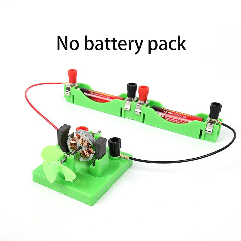 DIY DC Elektrische Motor Model Natuurkunde Experiment Aids Kinderen Educatief Studenten Speelgoed School Experiment Onderwijs Accessoires