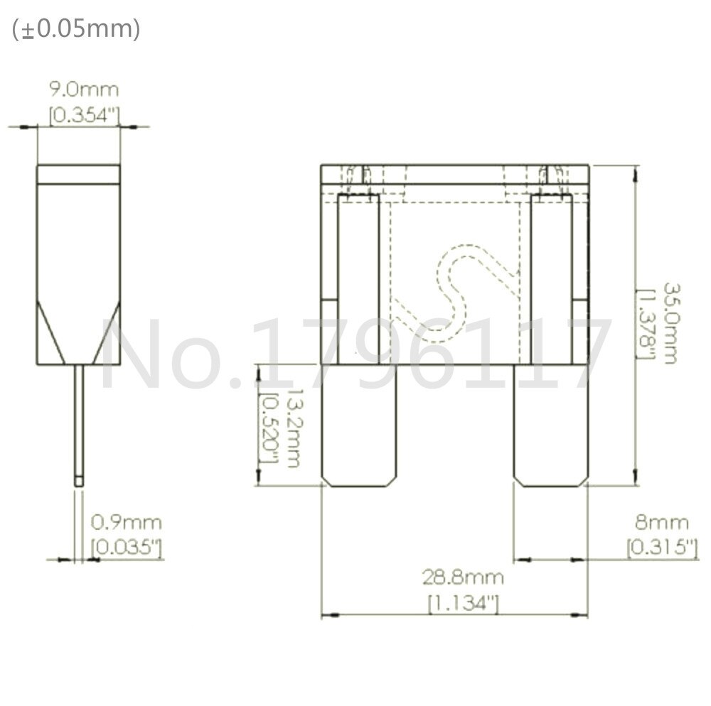 10x80 ampères 80A automobile Maxi lame fusibles voiture camions Bus bateau lame fusibles 80A 12V 24V pièces automobiles résistantes grande taille fusible automatique