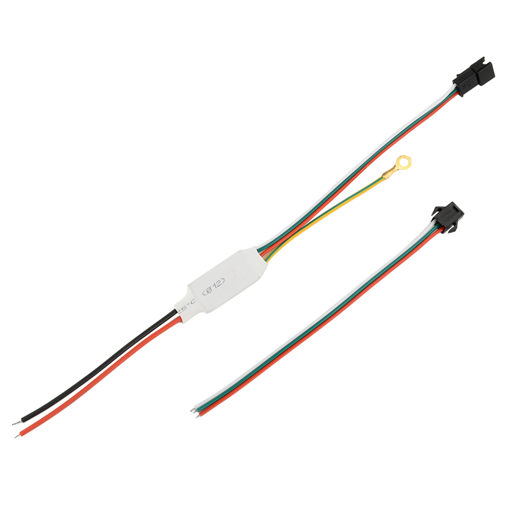 Touch schakelaar LED strip licht driver 3.7V 5V 12V 24V traploos dimmen DC 3-24V 3A anti-metalen tafellamp speciale touch schakelaar: Oranje