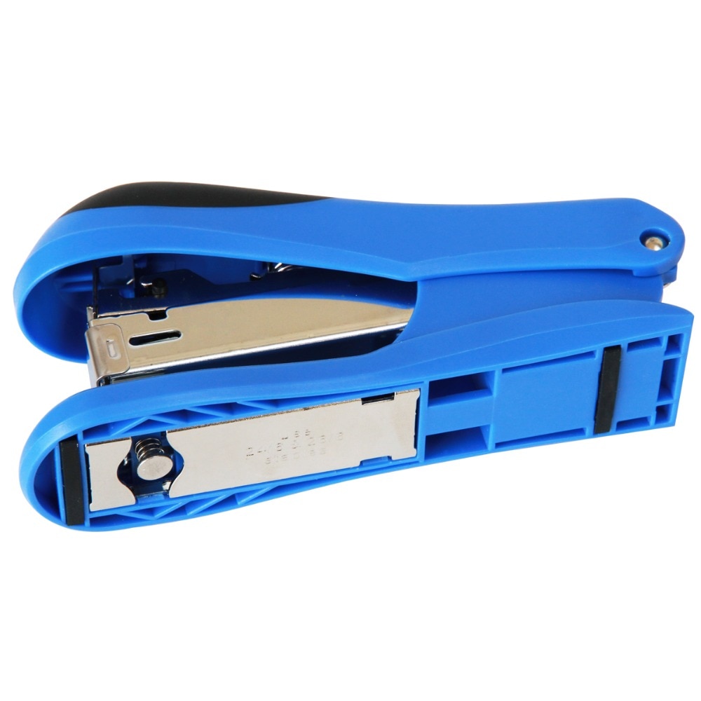 Deli 124mm length Stapler bind machine stapler can be set 20 pages of paper #12 24/6 Staple student office supplies stationery