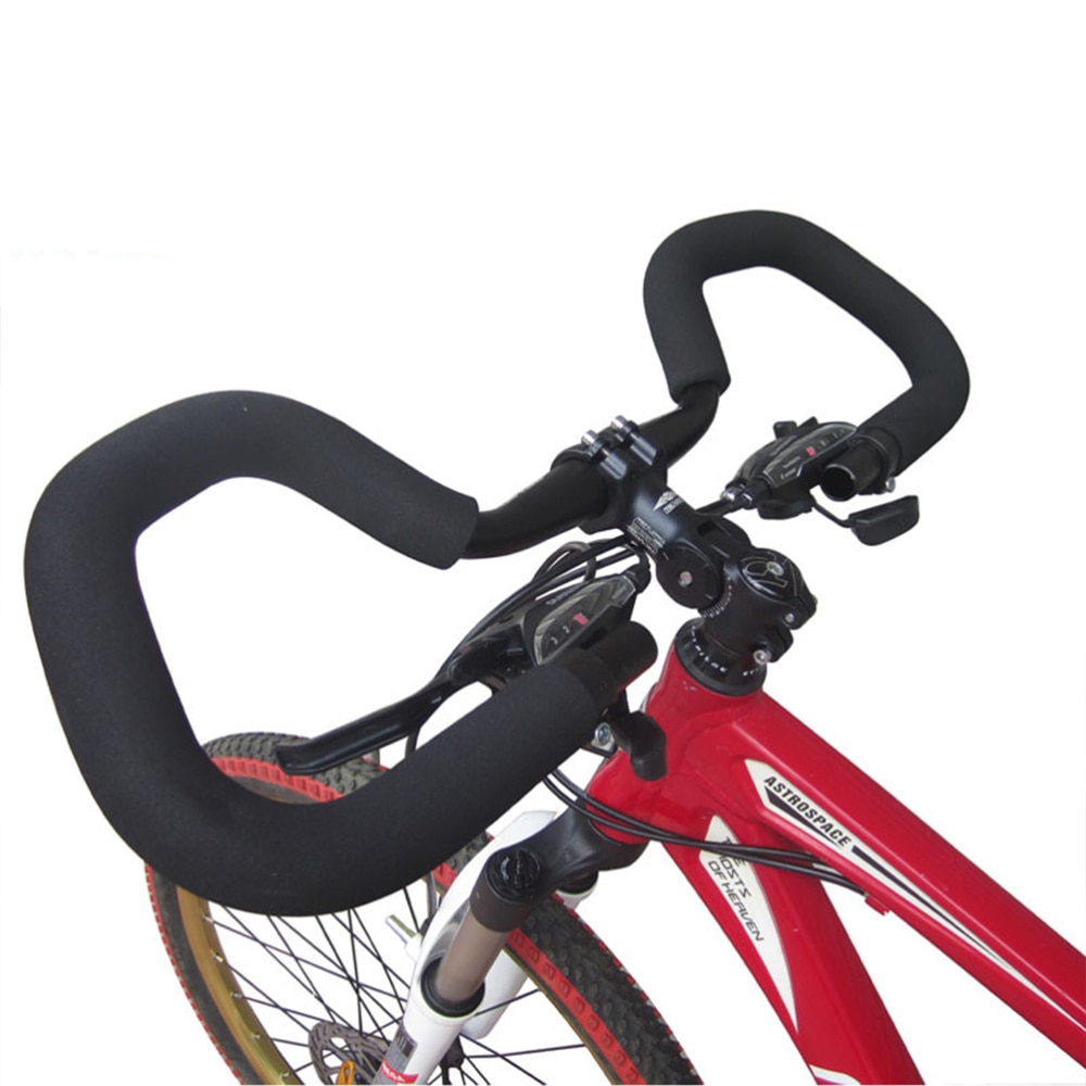 1PC Aluminium Alloy Bike Handlebar Road Bike Butterfly Handlebar Bike Bending Length Rest Handlebar Fixed Gear Special Bike Hand