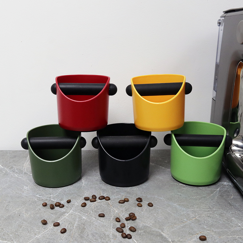 Koffie Klop Box Anti Slip Schokabsorberende Espresso Grind Grond Container Dump Afvalbak Thuis Cafe Accessoires Barista Gereedschap