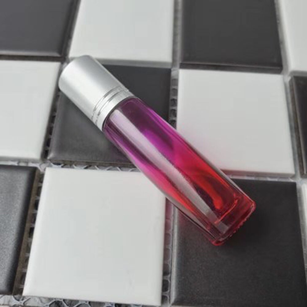 10ml gradient farve æterisk olie parfume flaske rullekugle tyk glas rulle på holdbar til rejse kosmetik beholder