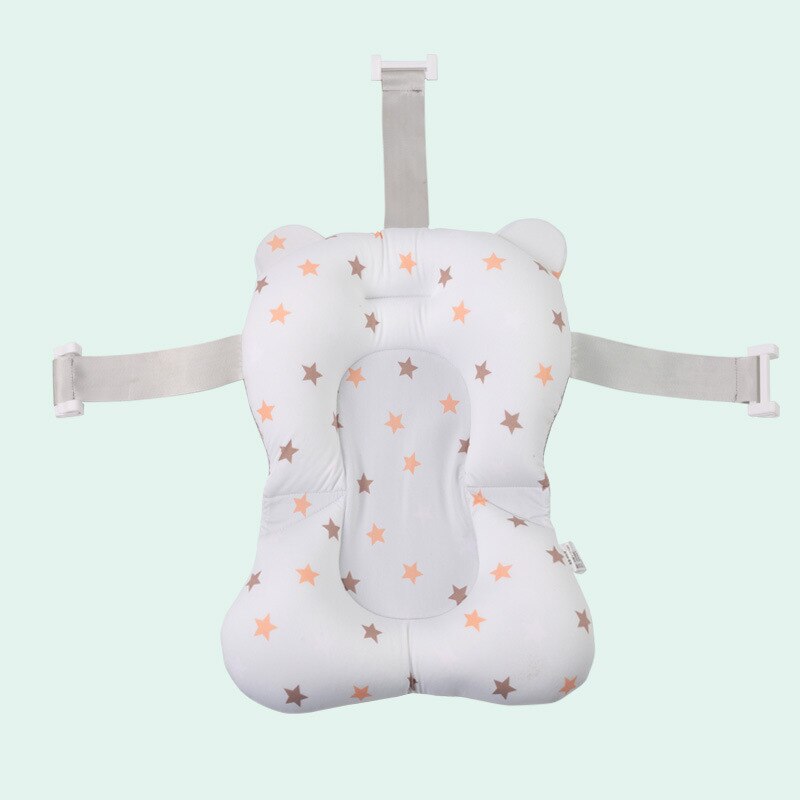 Cartoon Draagbare Baby Douche Bad Pad Antislip Bad Mat Pasgeboren Veiligheid Bad Ondersteuning Kussen Opvouwbaar Soft kussen: 7