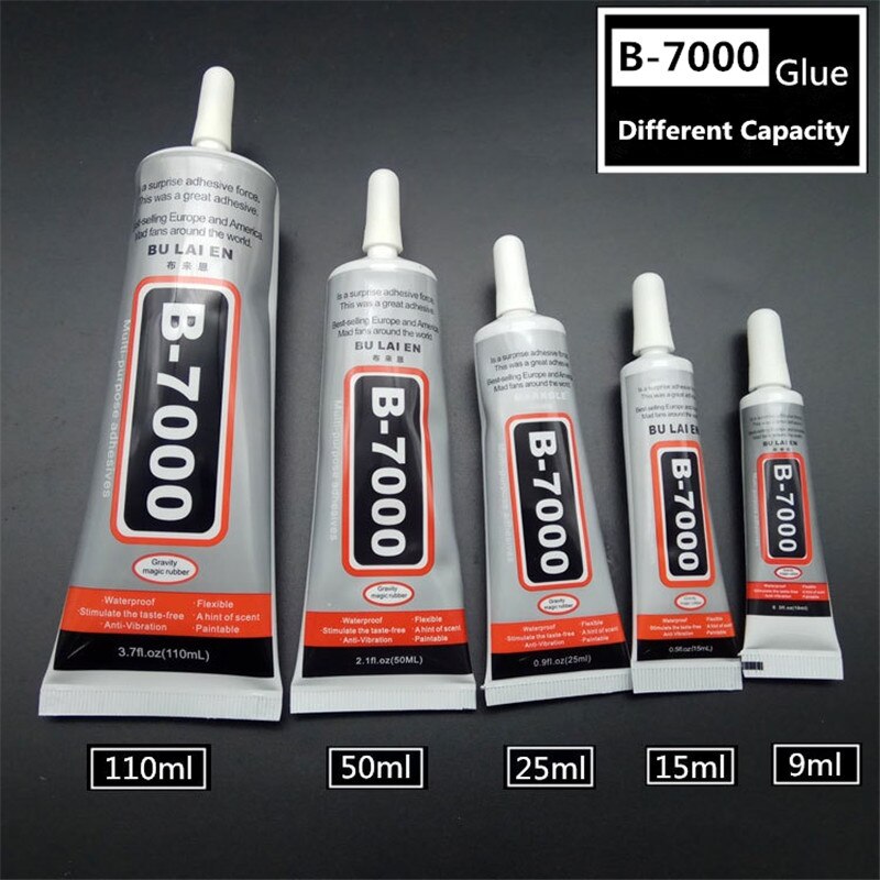 B7000 15ml Multipurpose Industrial Adhesive DIY Jewelry Crafts Crystal Rhinestone Fix Phone Screen Glass Glue Liquid Super Tools