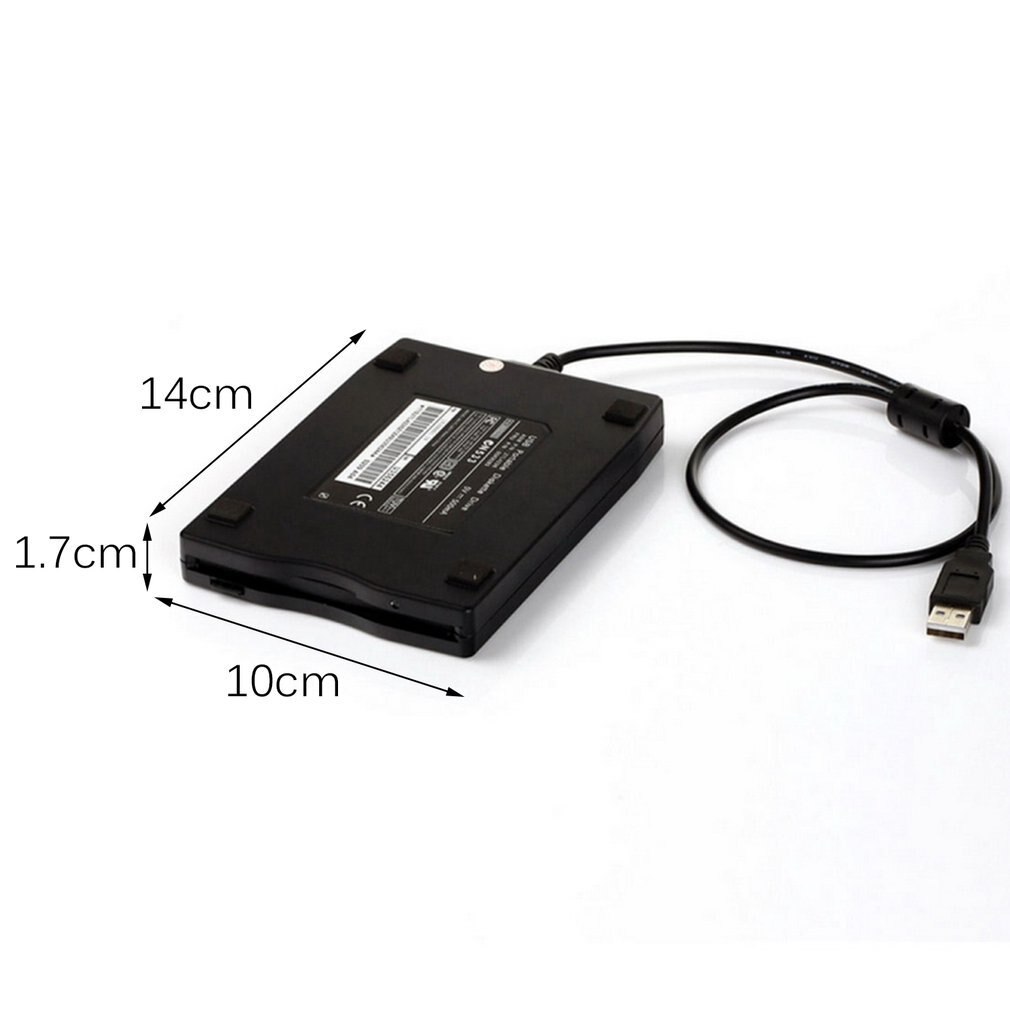 Portable 3.5 Inch Usb Mobiele Floppy Disk Drive 1.44Mb Externe Diskette Fdd Voor Laptop Notebook Pc Usb Plug-en-Play Verbinding