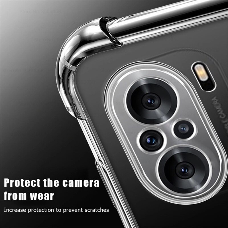 Funda de silicona transparente a prueba de golpes para poco f3, cristal templado, pocof3, poxo, poco f 3, 3f, protección para el lente de la cámara