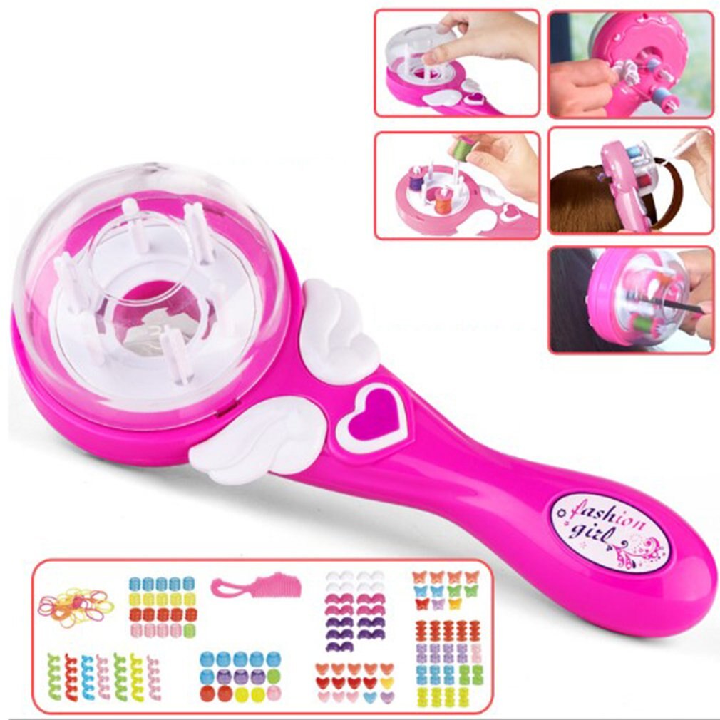Kinderen Elektrische Haar Braider Automatische Twist Braider Breien Device Haar Braider Machine Vlechten Kapsel Hair Styling Tool