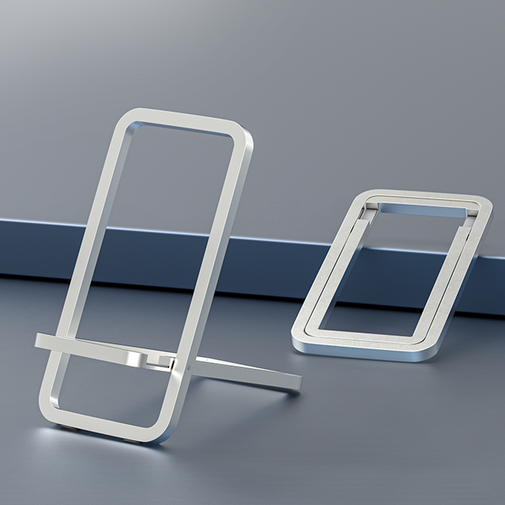 Universal Phone Support Folding Mobile Phone Holder Bracket Foldable Cell Phone Stand Adjustable for iPhone 15 14 Pro Max Xiaomi