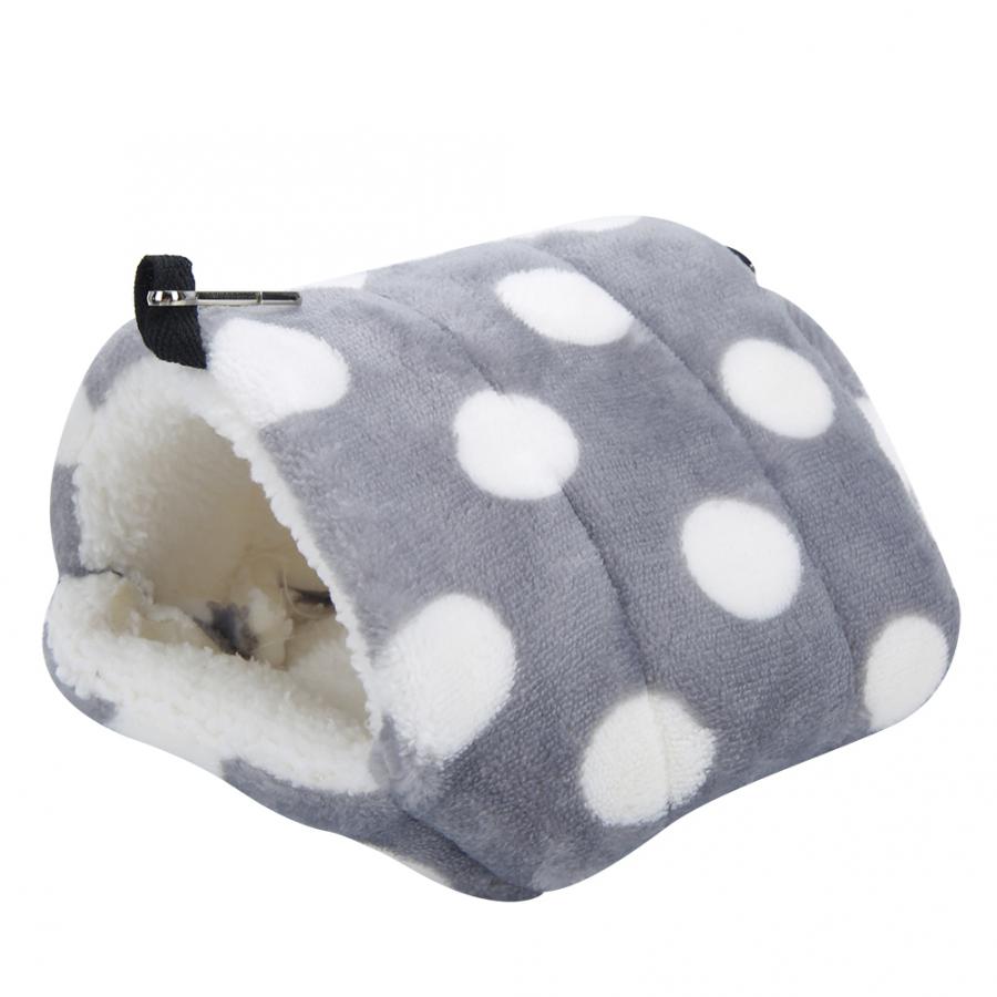 Huisdier Hamster Hangmat Kooi Flanel Shu Fluwelen Hamster Winter Warm Hangmat Opknoping Bed Accessoire Voor Kleine Huisdieren