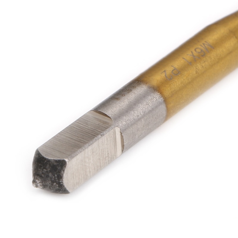 M2/M2.5/M3/M3.5/M4/M5/M6 Hss Metric Straight Fluit Draad Schroef Tap plug Tap