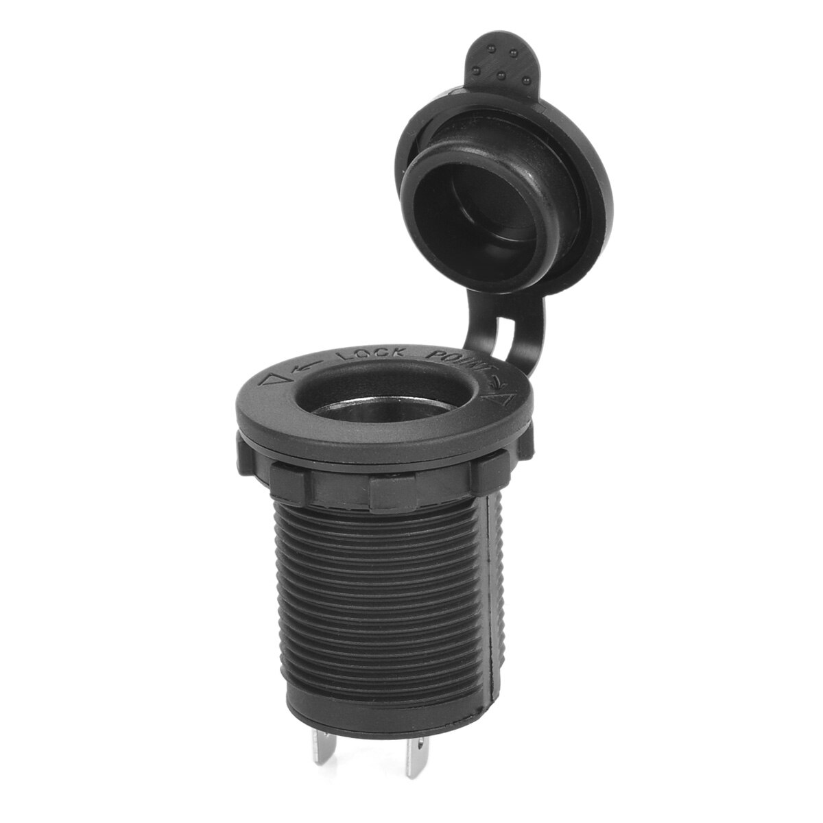 Diy 2 stk 12-24v vanntett motorsykkel bil sigarettenner stikkontakt adapter bil stikkontakt stikkontakt