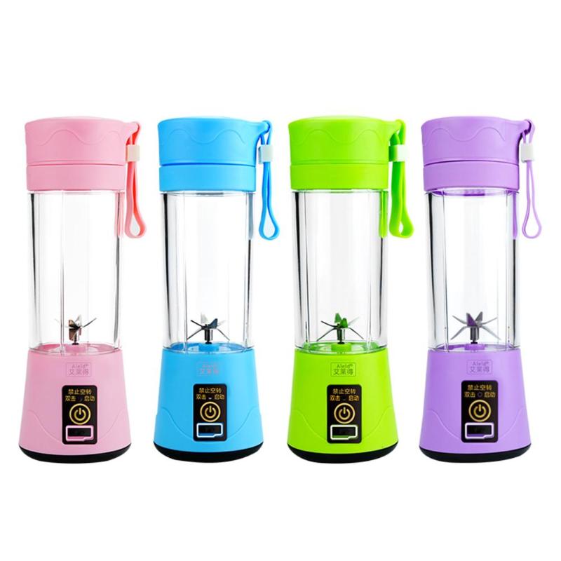 Draagbare Mini Juicer USB Oplaadbare Blender Mixer Sap Machine Smoothie Huishoudelijke Kleine Sapcentrifuge Maken Cup