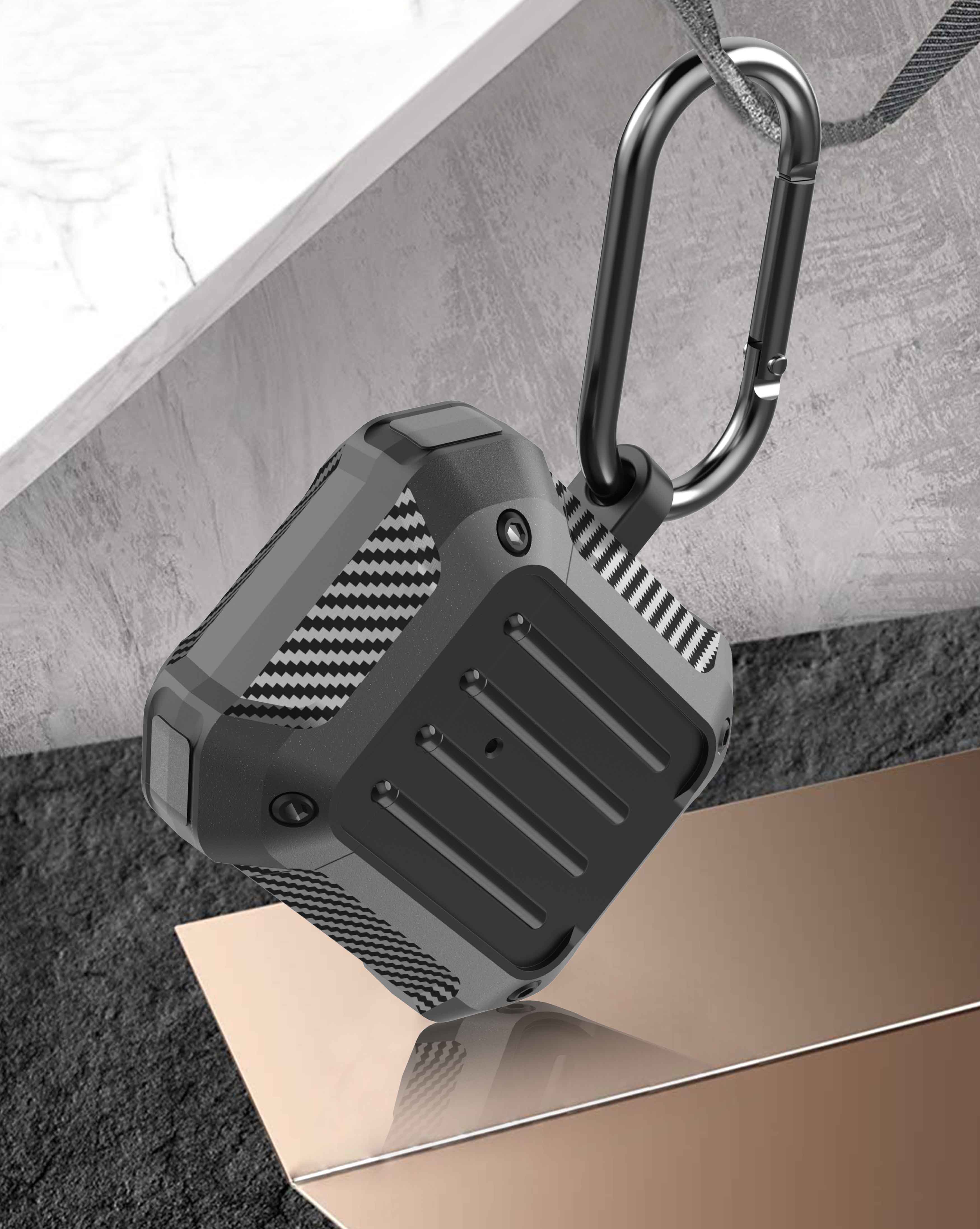 Fodral för airpods 1 2 3 pro lyxfodral air pods 3 gen silikonskydd mjuk kolfiber airpot aipods coque funda skin capa etui