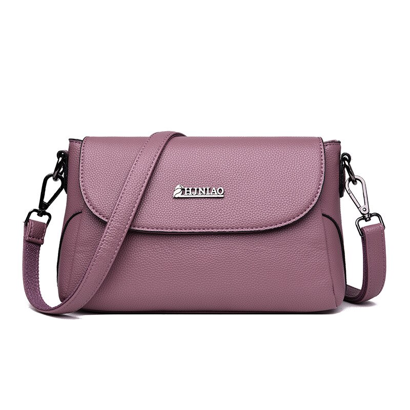 Manufacturers women's single shoulder bag, Messenger Bag, middle-aged and old women's bag, leisure ,: violet