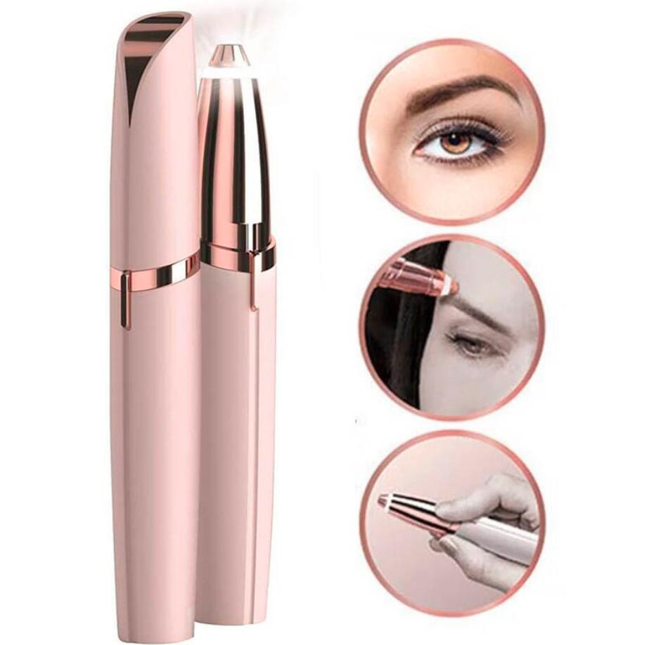 Electric Eyebrow Trimmer Trymer do brwi Brow Tools Makeup Painless Eye Brow Epilator Mini Shaver Razors de cejas Eye brow Shaper