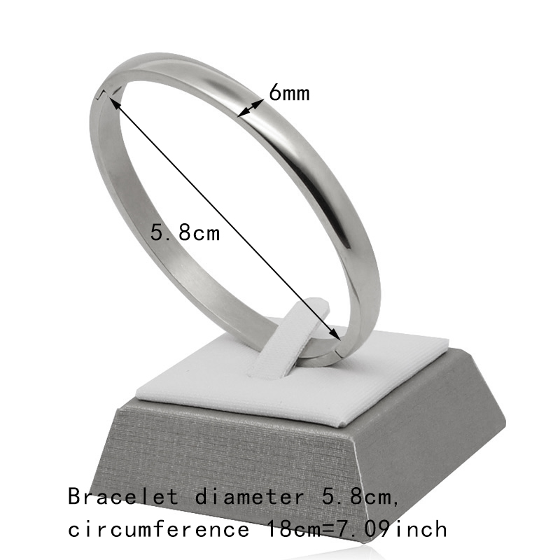 Pulseiras de aço inoxidável de formato oval, joias mais vendidas, série pai-filho, pulseira amor para mulheres, presentes de festa, atacado: Revestimento de prata