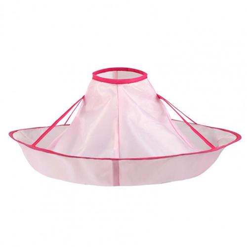Cape pour barbier familial, Durable, pliable, pour Salon de coiffure, parapluie, outil de coupe de cheveux, enveloppe imperméable: Rose