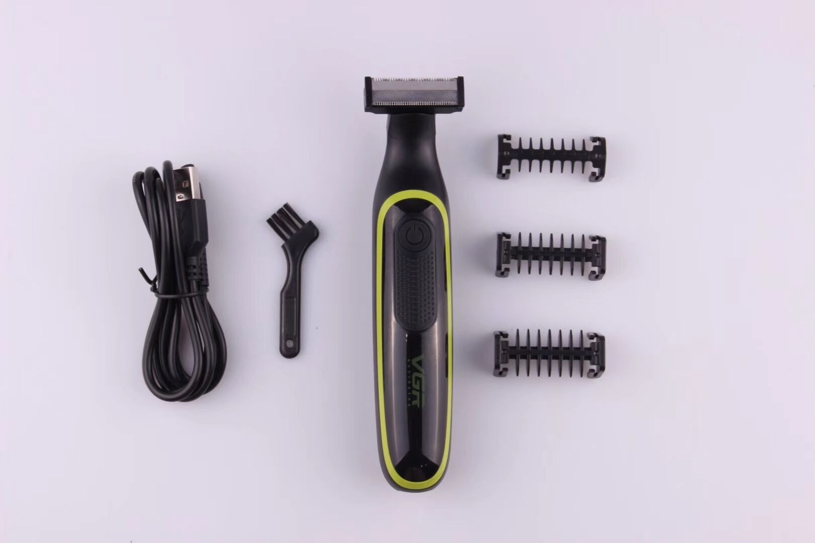 En klinge elektrisk barbermaskine ansigt elektrisk barbermaskine til mænd skæg barbering hoved hår shaver body groomer mandlig barbermaskine usb opladning