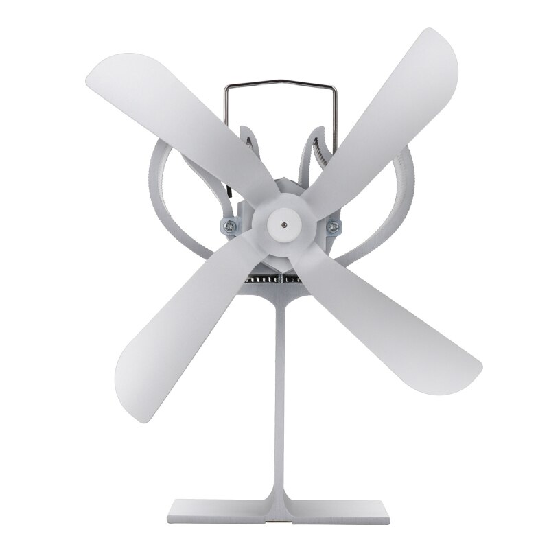 4 Bladen Warmte Aangedreven Kachel Ventilator Voor Hout Log Brander Heater Haard Brandstofbesparing Rustig Ecofan Efficiënte