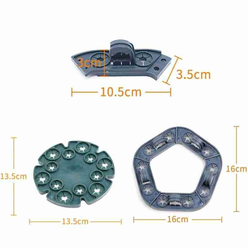 Garden Climbing Plant Support Peas Beans Fixed Frame Cane For Support Holder Wig-Wam Bamboo Climbing Stakes Plants V5C1