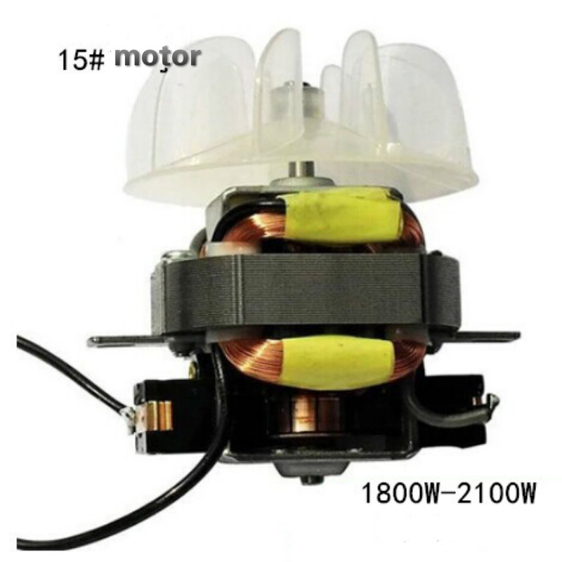 Hair dryer parts for hair salon high power hair dryer motor #15 motor with fan leaf 220V 1800-2100W