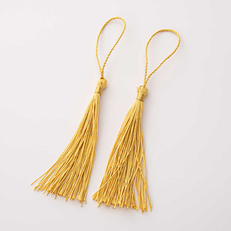 20 piezas marcapáginas de 80mm, cuerda colgante, borla de seda para artesanía de nudos chinos, llavero DIY, ganchos para pendientes, colgante, accesorios para hacer joyas: Castaño