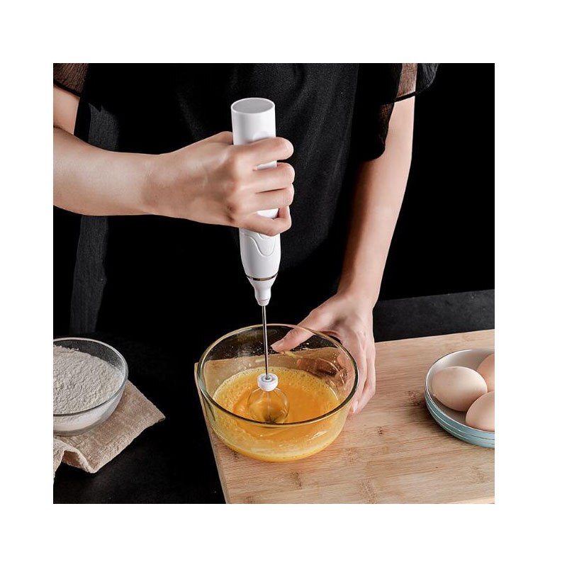 Electric egg beater hand-held household small egg beater USB charging mixer milk beater