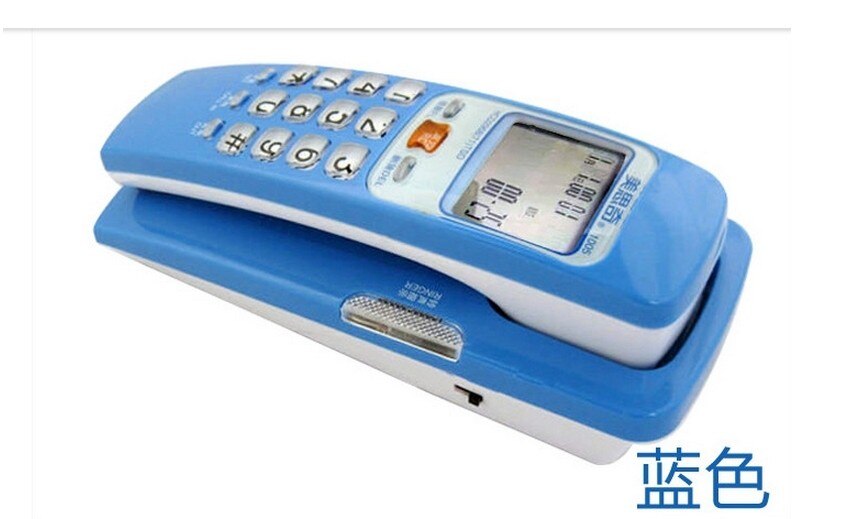 Wall LCD Display Landline Telephone Home Office Hotel Incoming Caller ID / wall-mounted bedside Mini Wall Telephone