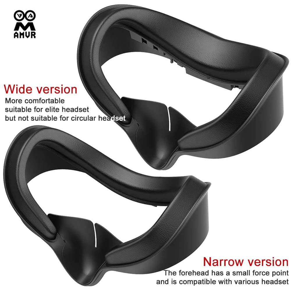 AMVR Face Mack Cover voor Meta Quest 3S VR Headset Face Interface Beugel Spons PU Leer Ijs Zijde Schuim Accessoires
