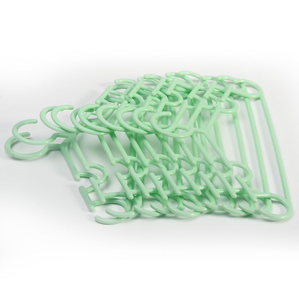 Cintre en plastique manteau pantalon bébé multifonction gain de place enfants vêtements stockage suspendu Multi coloré enfants