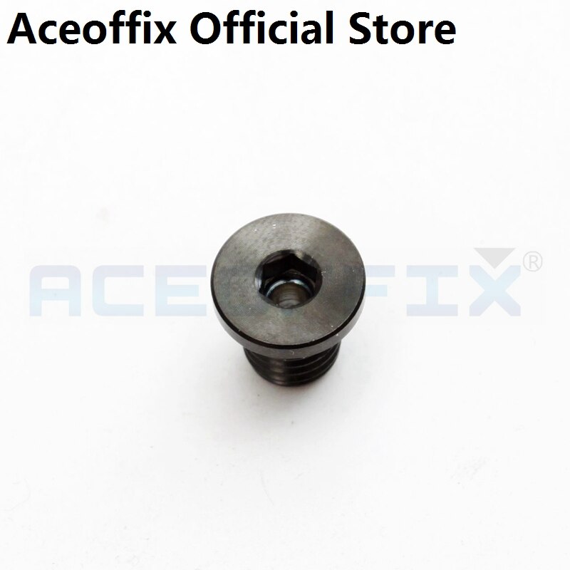 Aceoffix brompton headset catcher bolt titanium legering hul skrue  m8*10mm: Sort