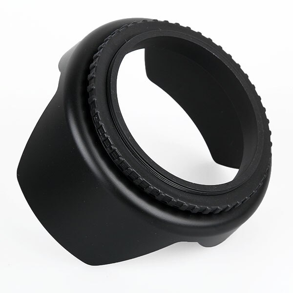 49mm - 82mm 52mm 58mm 67mm Flower Petal Tulip Lens Hood Screw Mount for Canon nikon d5200 d5300 d3200 d3300 d3100 d7000 d7100