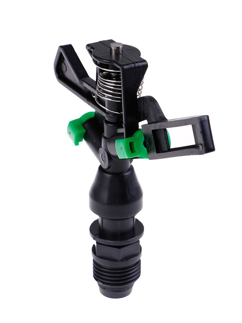360 Degree Rocker Nozzle Rotating Jet Sprinkler For Yard Garden and Lawn Agriculture Irrigation Sprinkler Head 1/2" Male Thread