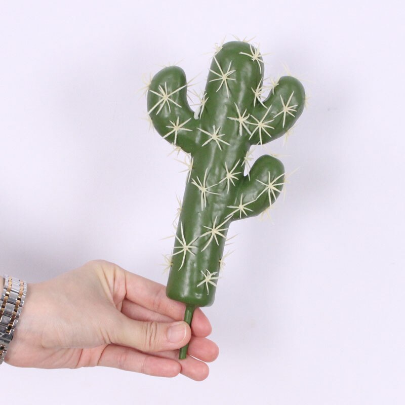 Accesorios para cabeza de flores y plantas artificiales tropicales, Bola de cactus de simulación de plástico, decoración para el hogar, plantas de cactus y carne en maceta: E