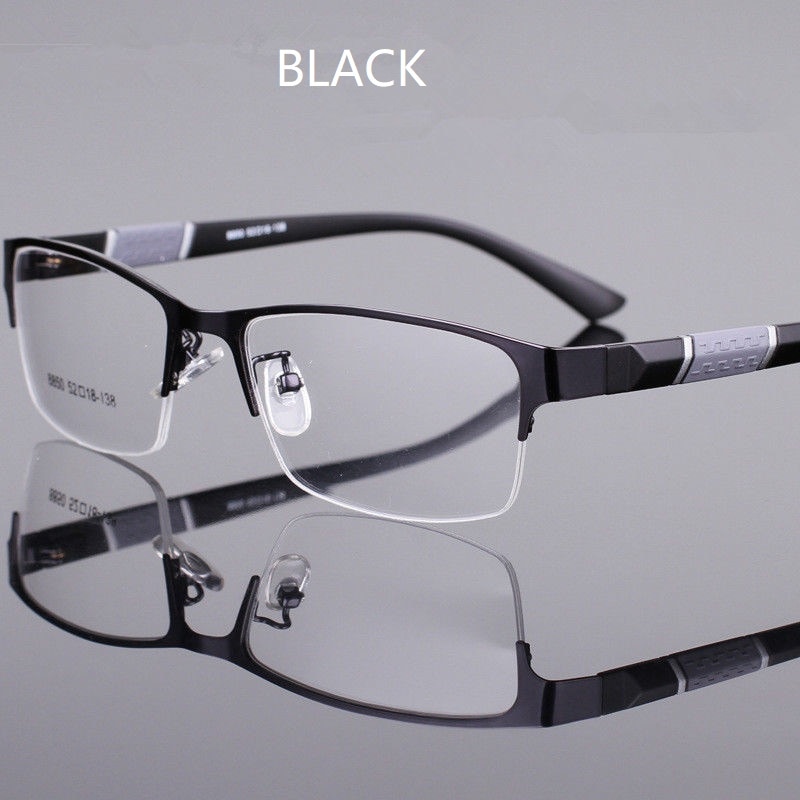 Männer Lesebrille retro Geschäft Hyperopie Brille Anti Blaulicht Lesebrille 0 1,0 bis 4,0 Brille: Schwarz / +250