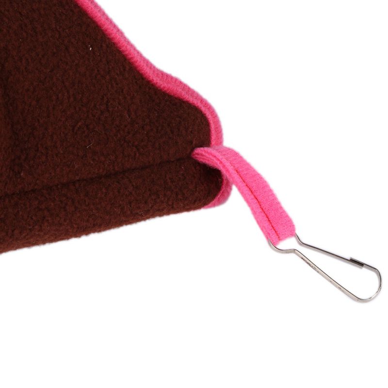 Pequeños Animales Mascotas hamaca para hámster colgante casa Cama estera de algodón jaula tipo nido mascota cama rata hamster juguetes jaula Swing W1