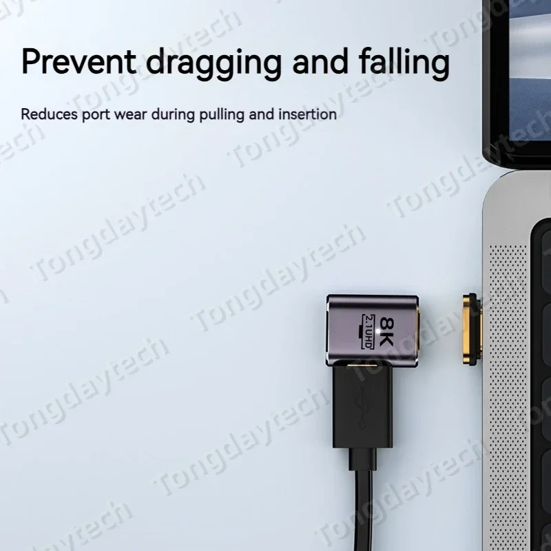 Adaptador magnético compatible con HDMI, 8K, 60HZ, extensor multivisor Vedio, componente divisor para Notebook, Macbook Pro Phone