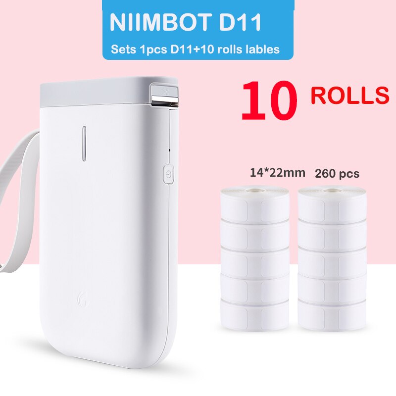 Niimbot Paper Niimbot D11 printer thermal label paper production... – Vicedeal