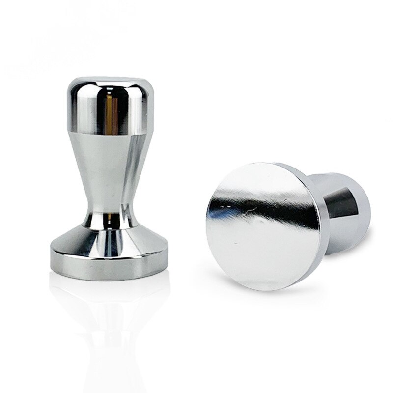 1cp espresso tamper café azul tamper máquina de café imprensa base plana barista acessórios têmpera 51mm 57.5mm 58mm: 57.5mm